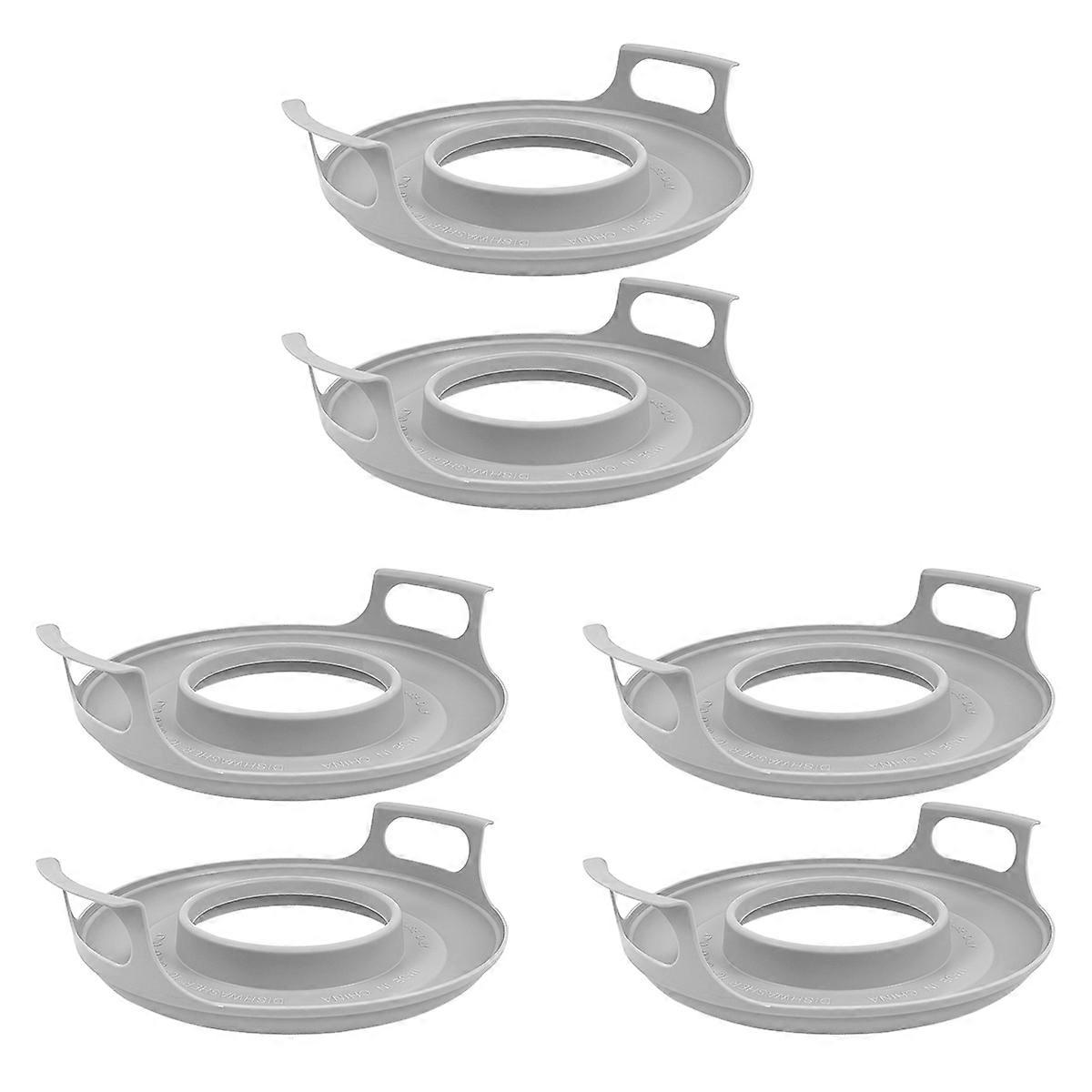 2 Pack Microwave Bowl Holder with Handles - Microwave Cool Plate