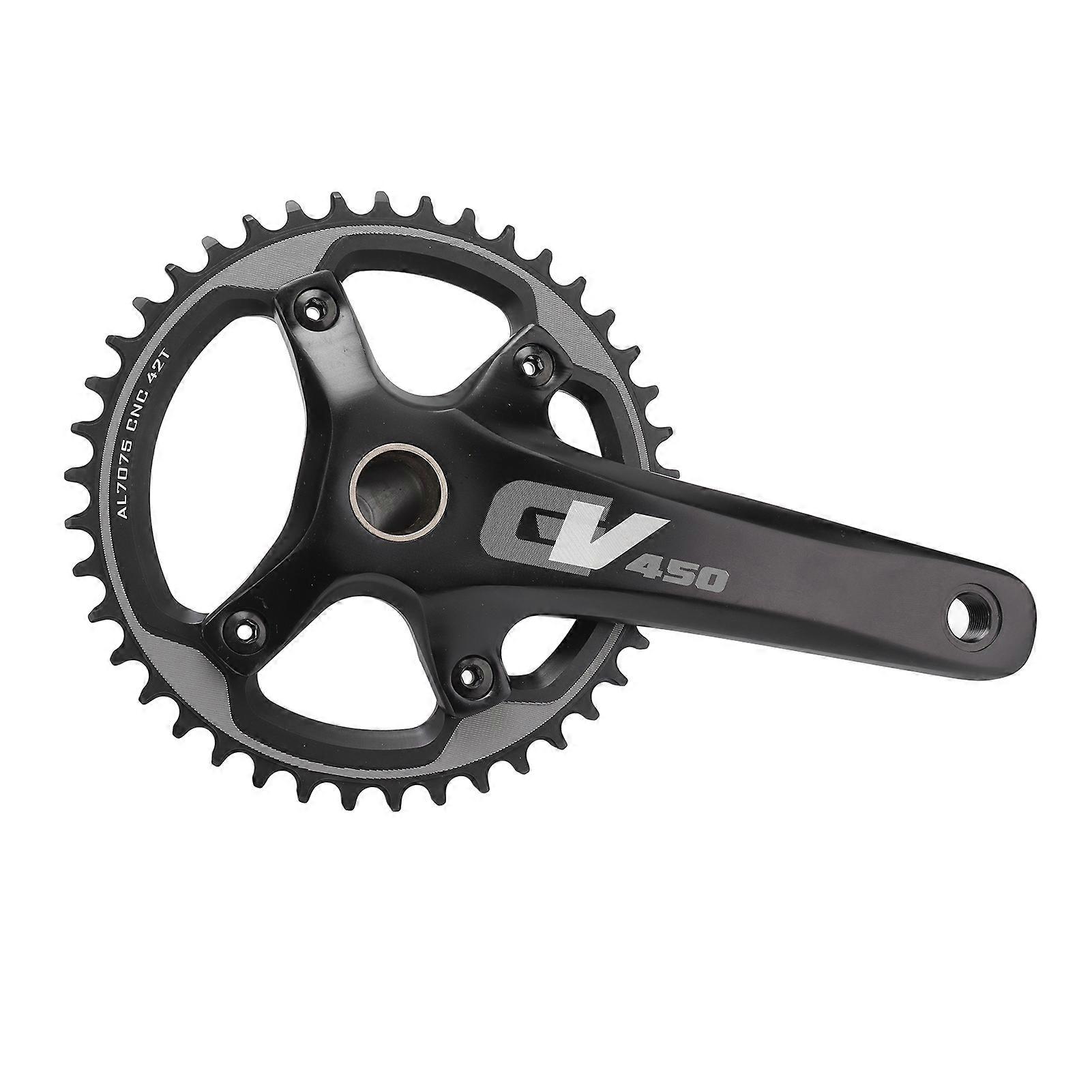 Road Bike Vevparti 42T Vevparti Ihåligt Integrerat Cykel Kedjedrev Set 170MM för 10 11 växlar 