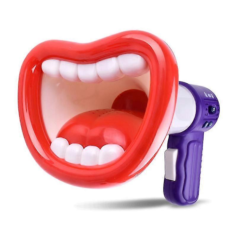 ميني مكبر صوت للأطفال مضحك صوت المتكلم مضحك الفرقة المحمولة صوت مغير مسجل ألعاب تعليمية للأطفال