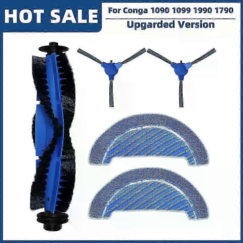 Replacement Parts for Compatible Cleaning Robots Main Side Brush Mop