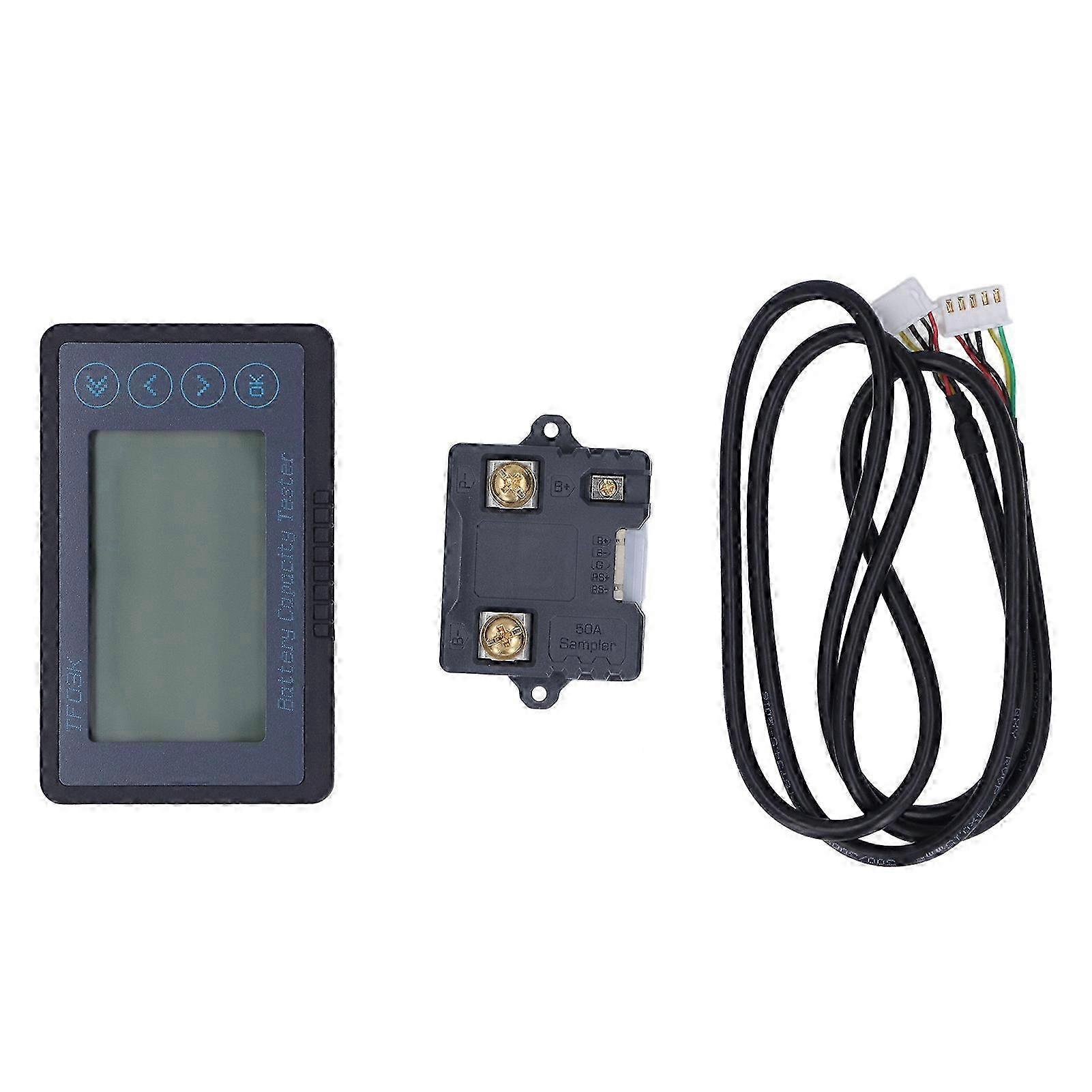 Multifunctional Waterproof Battery Tester Voltage Capacity Meter 8?120V 50A