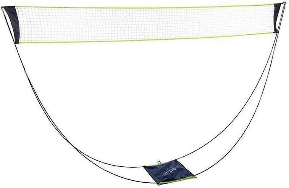 Portable badminton net set badminton volleyball net detachable tennis net indoor and outdoor