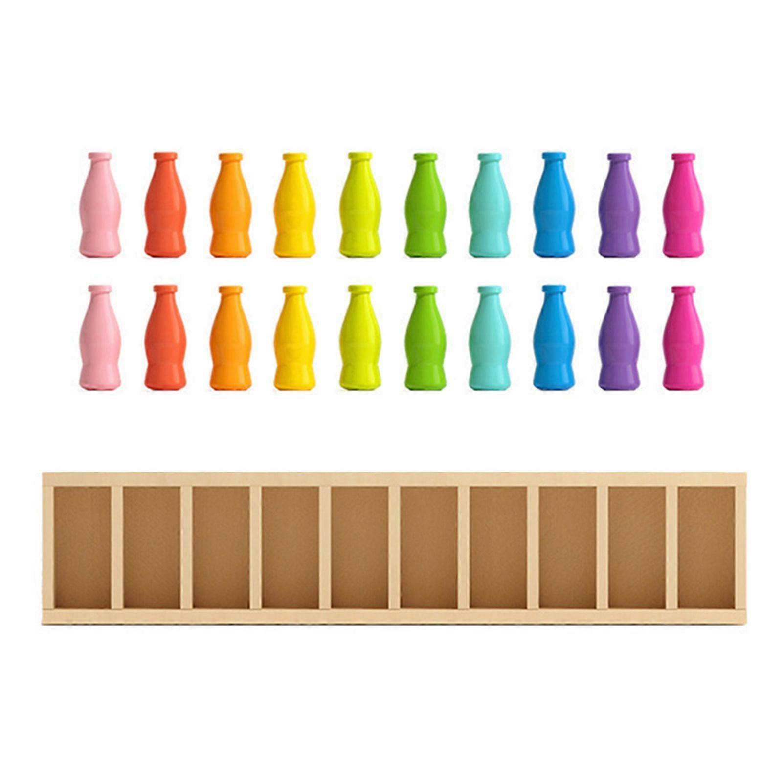 Water Bottle Color Matching Game Fun Interactive Toy for Family Parties Kids Adults