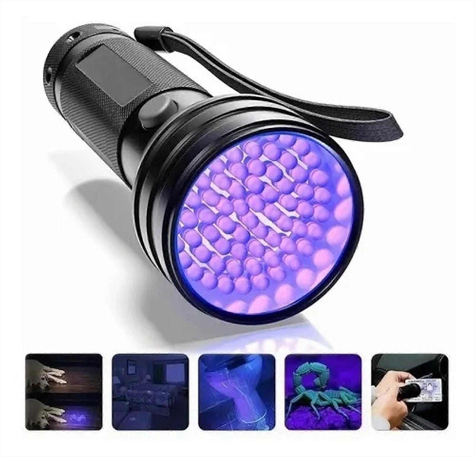 51 LEDs 395nm UV LED Flashlight