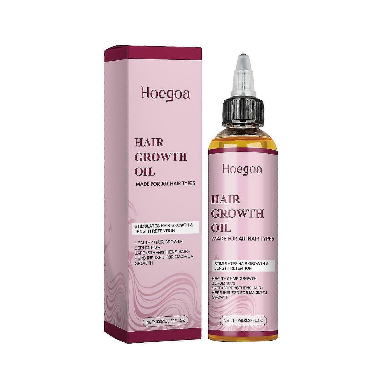 L’huile de soin capillaire Hoegoa améliore les frisottis secs et nourrit les cheveux Softs Huile de soin du cuir chevelu