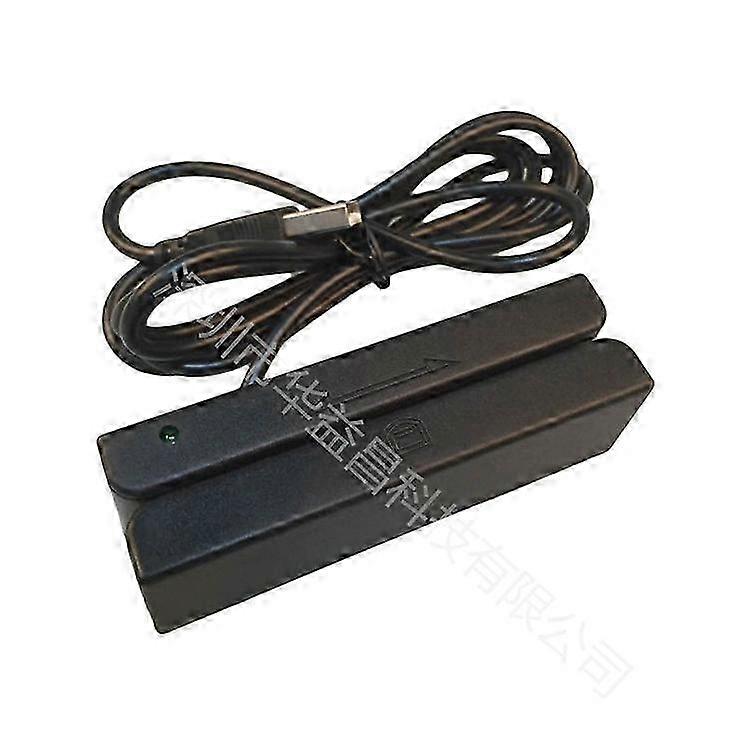 MSR90 full three-rail card reader USB bank card magnetic stripe card reader POS machine two-way card reader Three-track card reader USB port