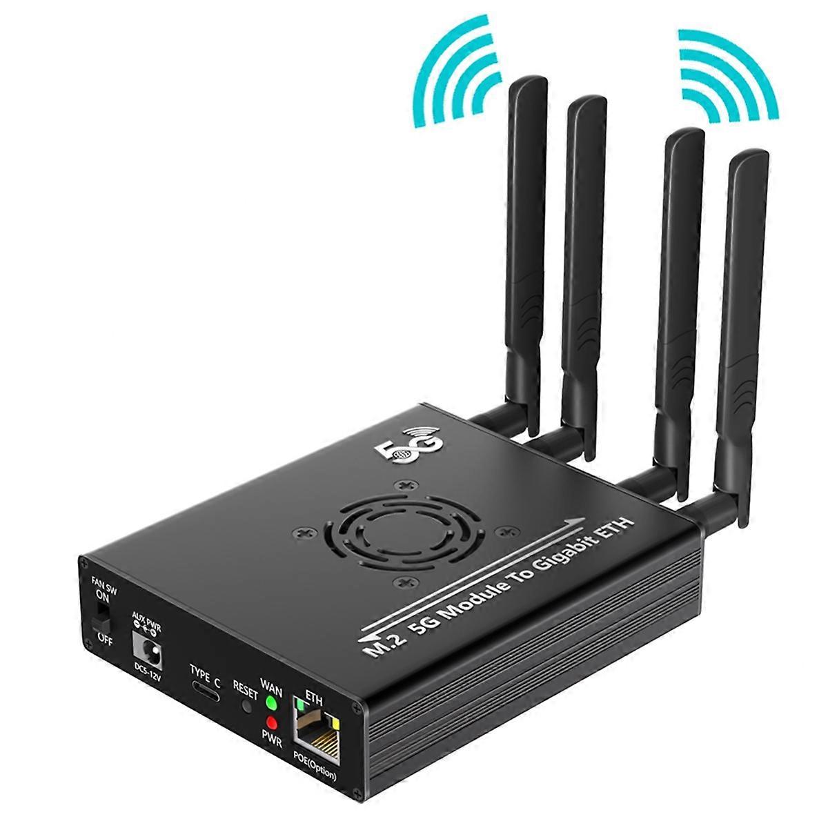Adaptor Modul NGFF(M.2) 4G/5G la Adaptor Tip C, Controler Realtek RTL8125BG
