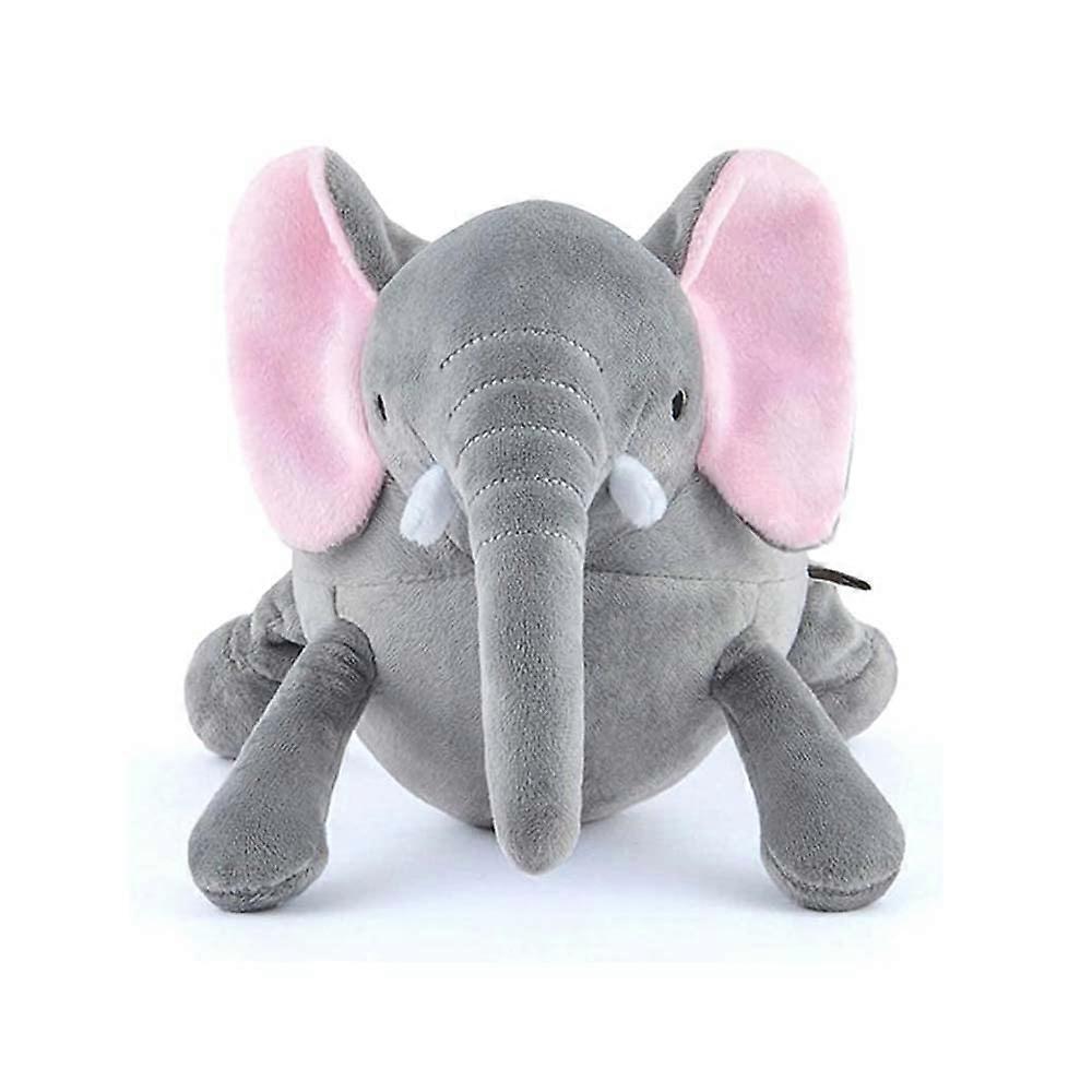 Safari Plush Toy for Dogs and Cats, Grey Elephant, 121g, Soft Material, Durable Design
