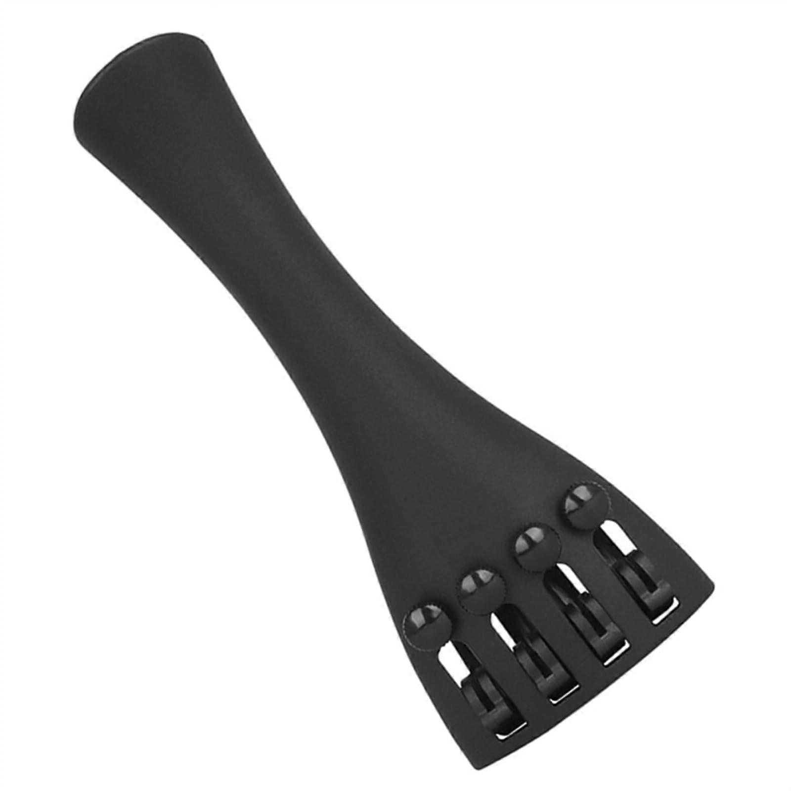 Geigenzubehör Ersatz-Saitenhalter Für 4/4 Violine Brücke, Hochwertiges Zubehör Für Musikinstrumente, Schwarz