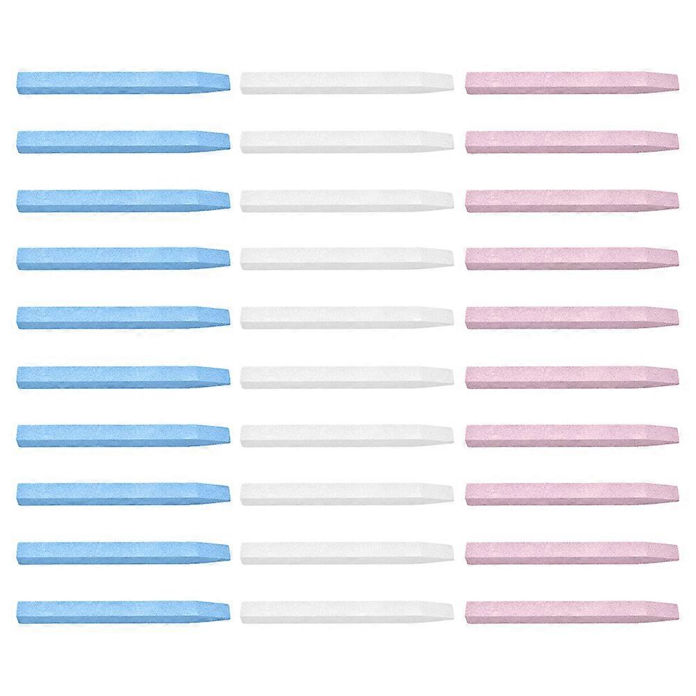 Pumice Stone For Finger Nails Nail Polishing Stick Girls Manicure Treatment Tool 11x0.8cm Size 30Pack