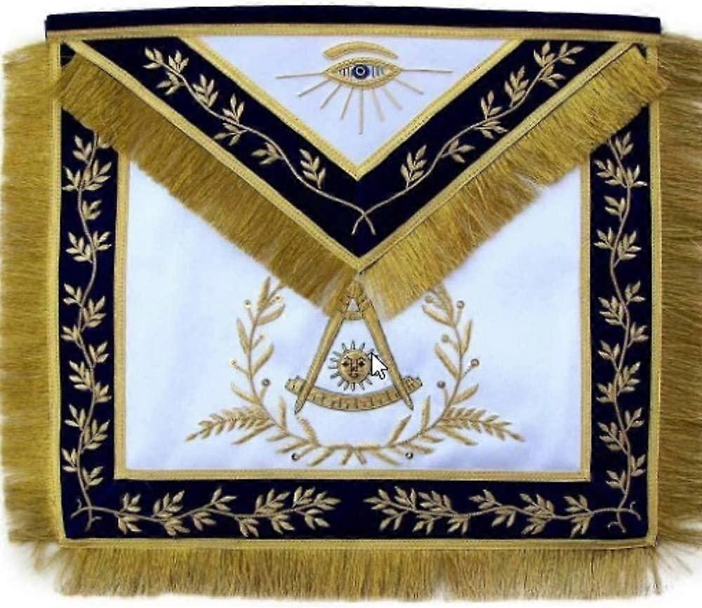 Masonic Past Master Apron Hand Embroidered Bullion 99704