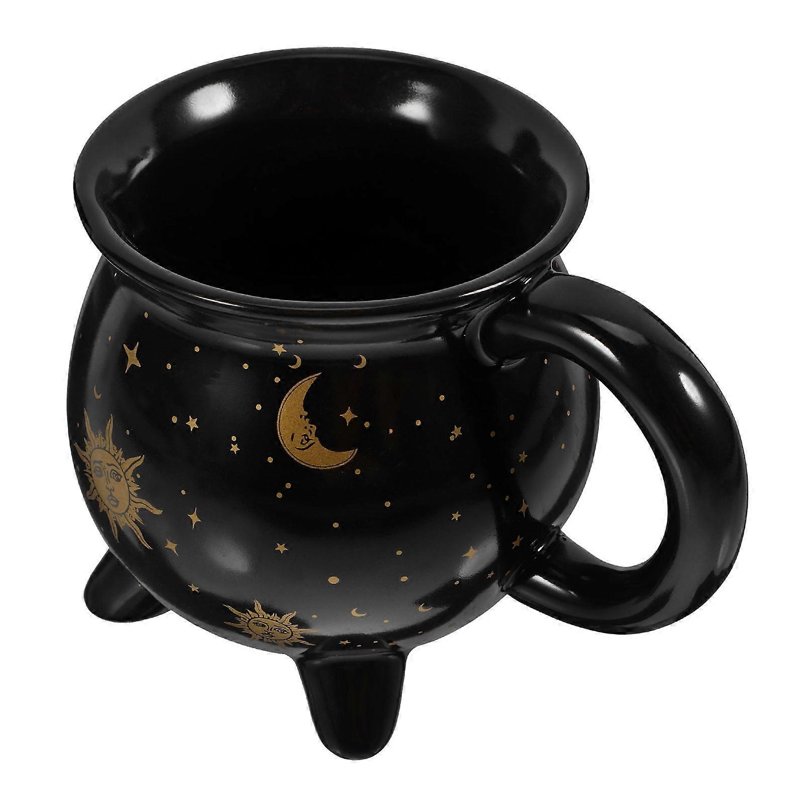 Here's a refined and engaging product description for your **Witch Cauldron Ceramic Mug**:
🎃 **Witch Cauldron Ceramic Mug – Spooky Elegance for