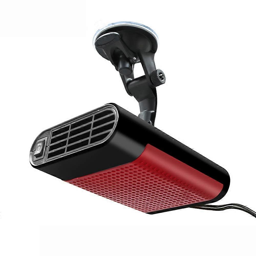Portable Car Heater 12V 150W, 360 Degree Swivel Windscreen Defroster/Window Heater, Cigarette Lighter Compatible
