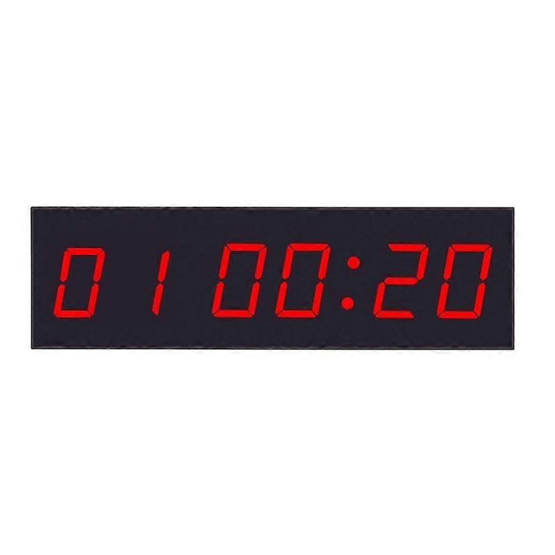 KYX--0018 Plastic Shell 1.8 inch 6-digit LED Sports Fitness Multi-function Timer