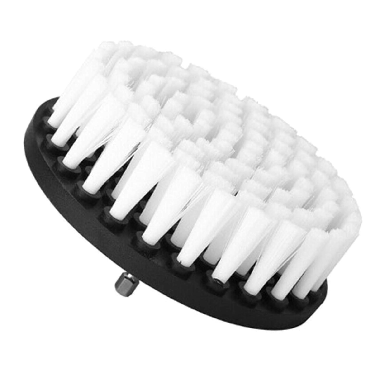 Drill Brushes Soft Bristle Drill Brush Attachment For Carpet Upholstery Leather Cleaning