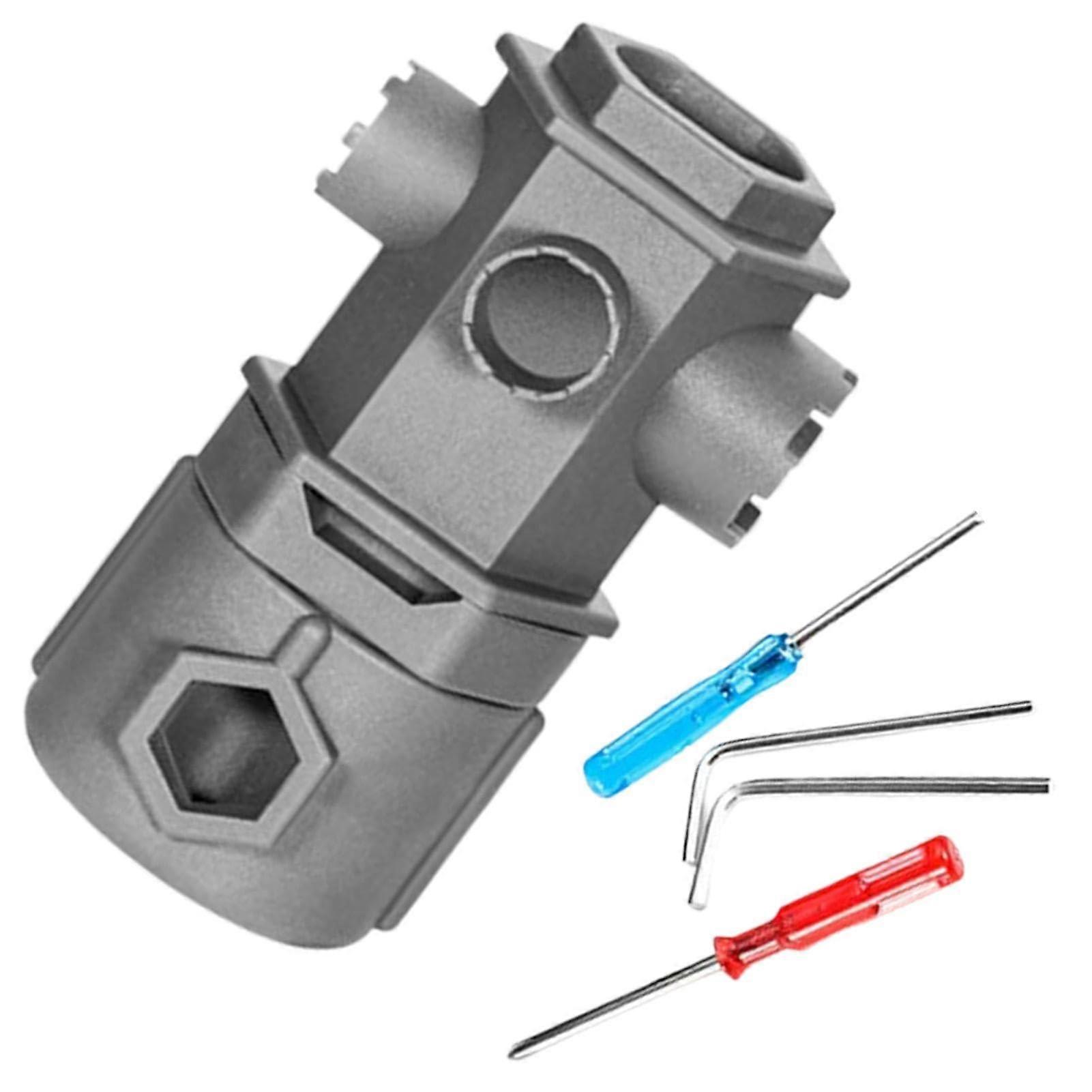 Sink Key, Kitchen Faucet Key, Plumber Key, Faucet Wrench Sink Wrench for Removing Faucet Nuts, Multifunction Tool for Sink/Bathroom/