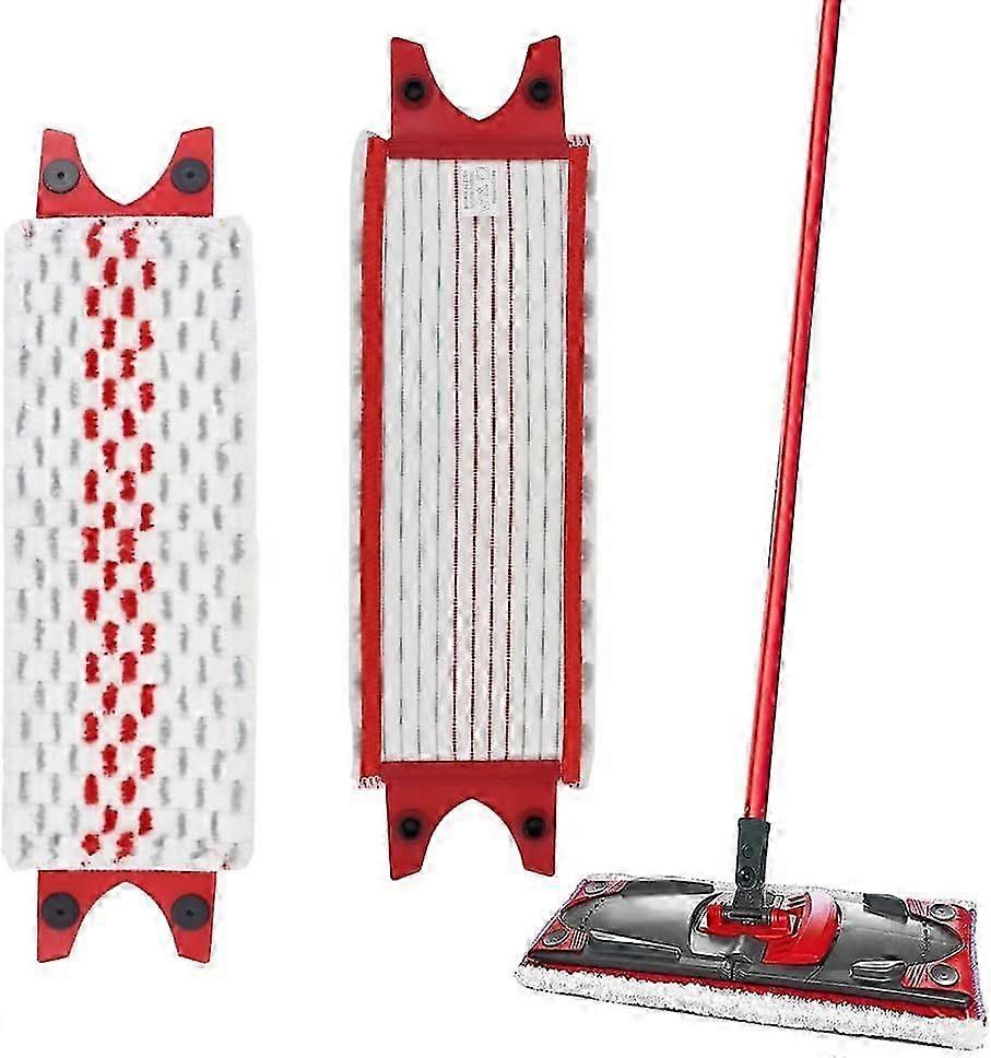 2pcs Floor Mop Replacement Cover Compatible Vileda Ultra Max, Microfibre Replacement Mop Cover