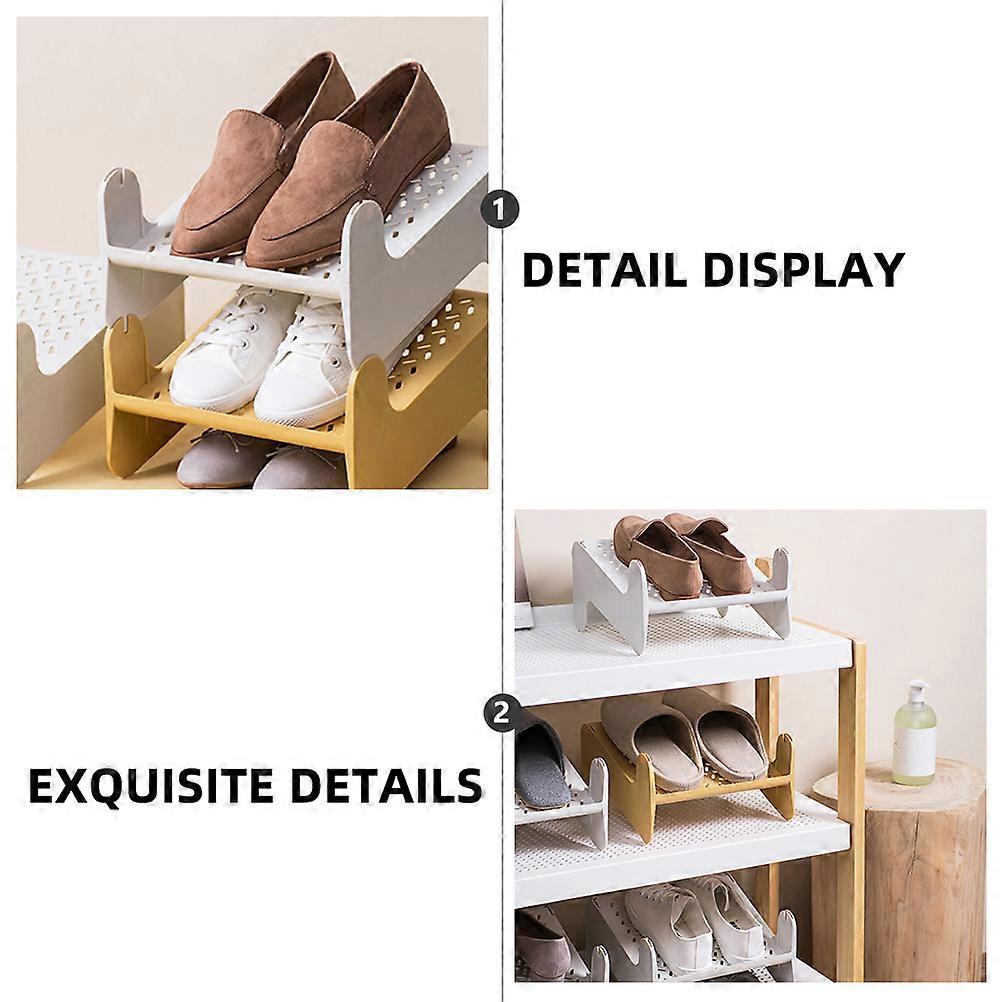 Plastic Shoe Rack Creative Multilayers Shoe Shelf for Room Dorm