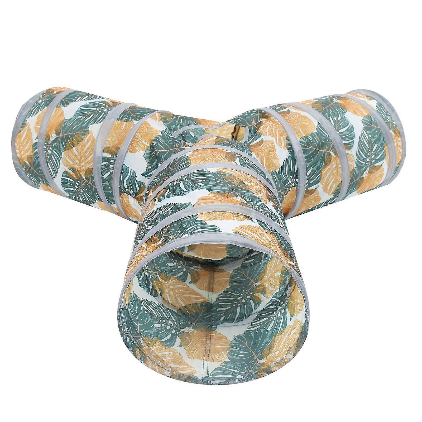 Cat Tube Tunnel Pet Fun Tunnel Multi 25X25X37CM For Home Use 1Pack