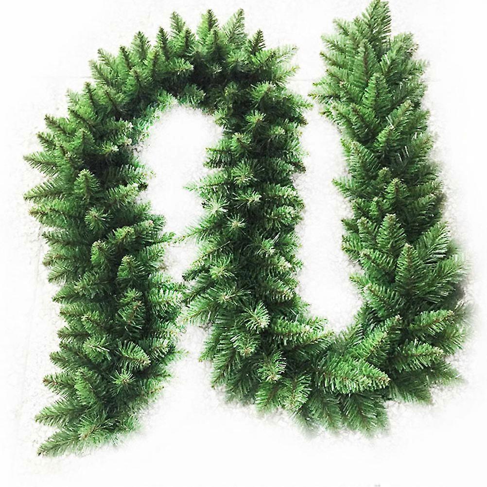 Artificial Rattan Garland Faux Greenery Wall Art Christmas Decoration Simple Design 270cm x 3cm x 1cm 1Pcs