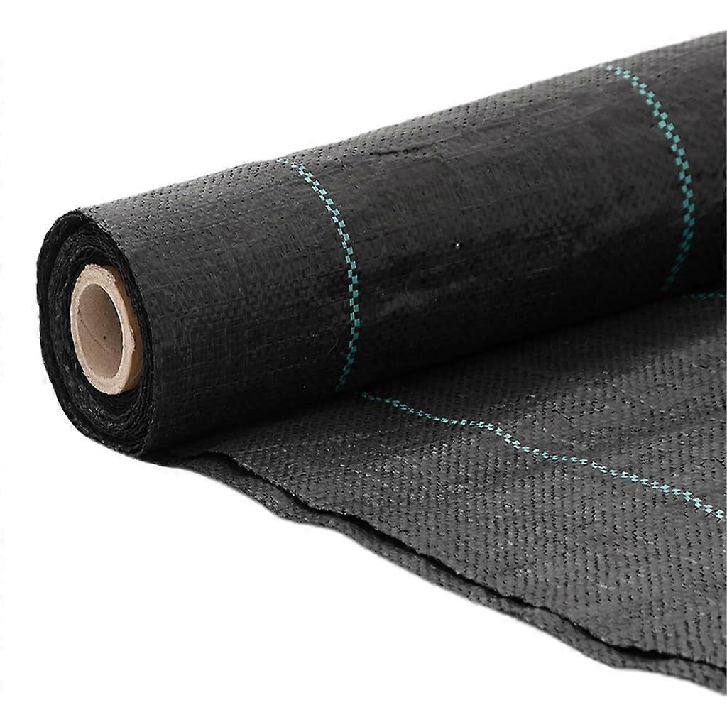 Black Weed Control Fabric 4x25 m PP