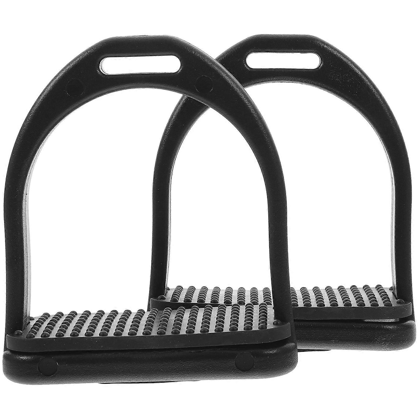 Non Slip Durable Horse Riding Stirrups for Easy Mounting & Rider Support – Saddle Accessories