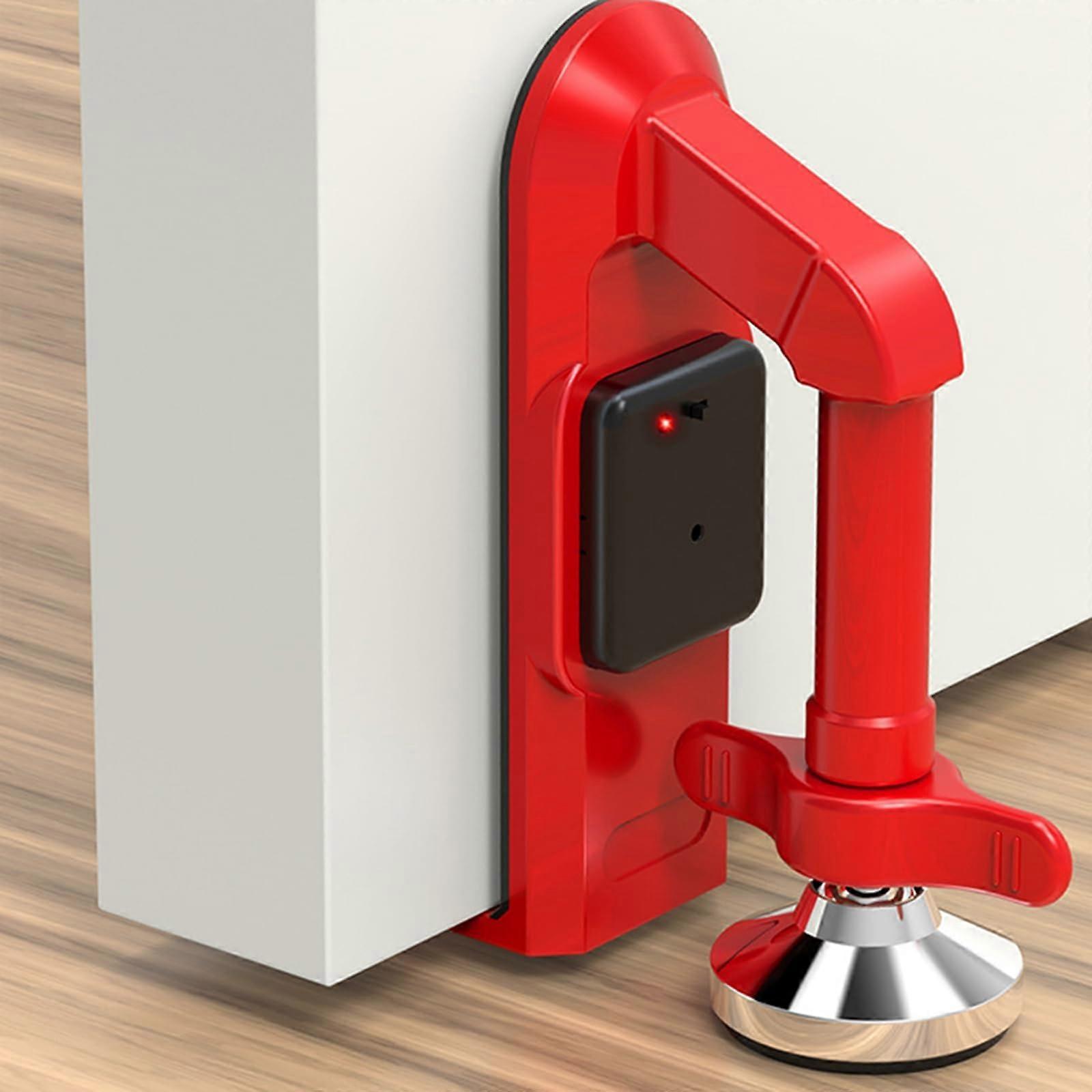 Portable Alarm Door Stopper, Travel AntiTheft Blocker, Safety for Hotel Rooms