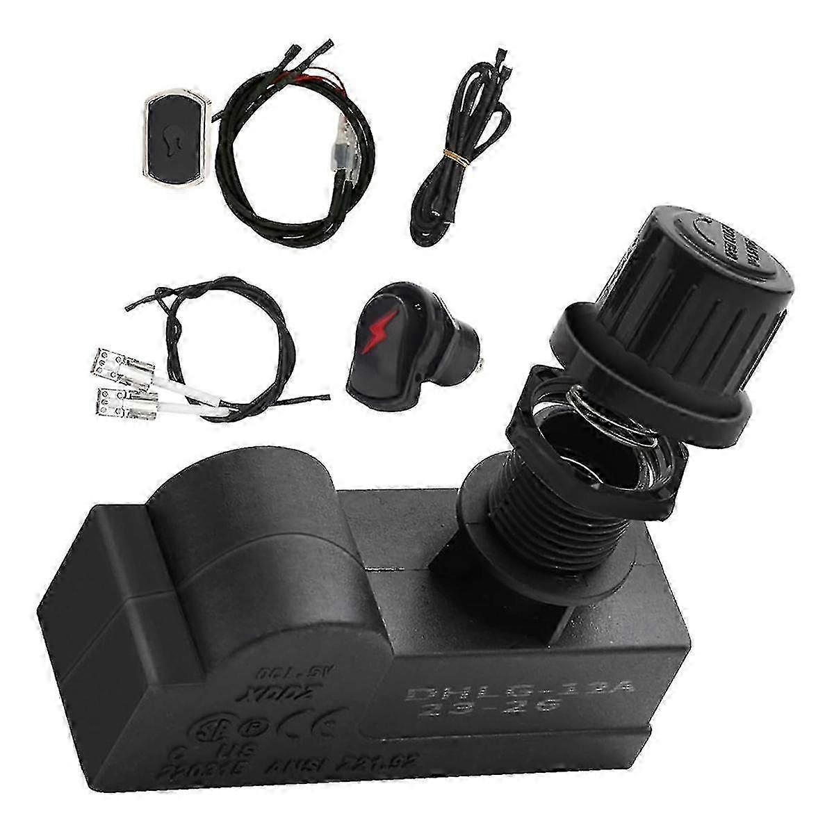 G350-0017-W1 Ignition for Charbroil 2 Burner Grill Ignitor Replacement Kit,Electronic Ignition ModuBlack SZRH A-W