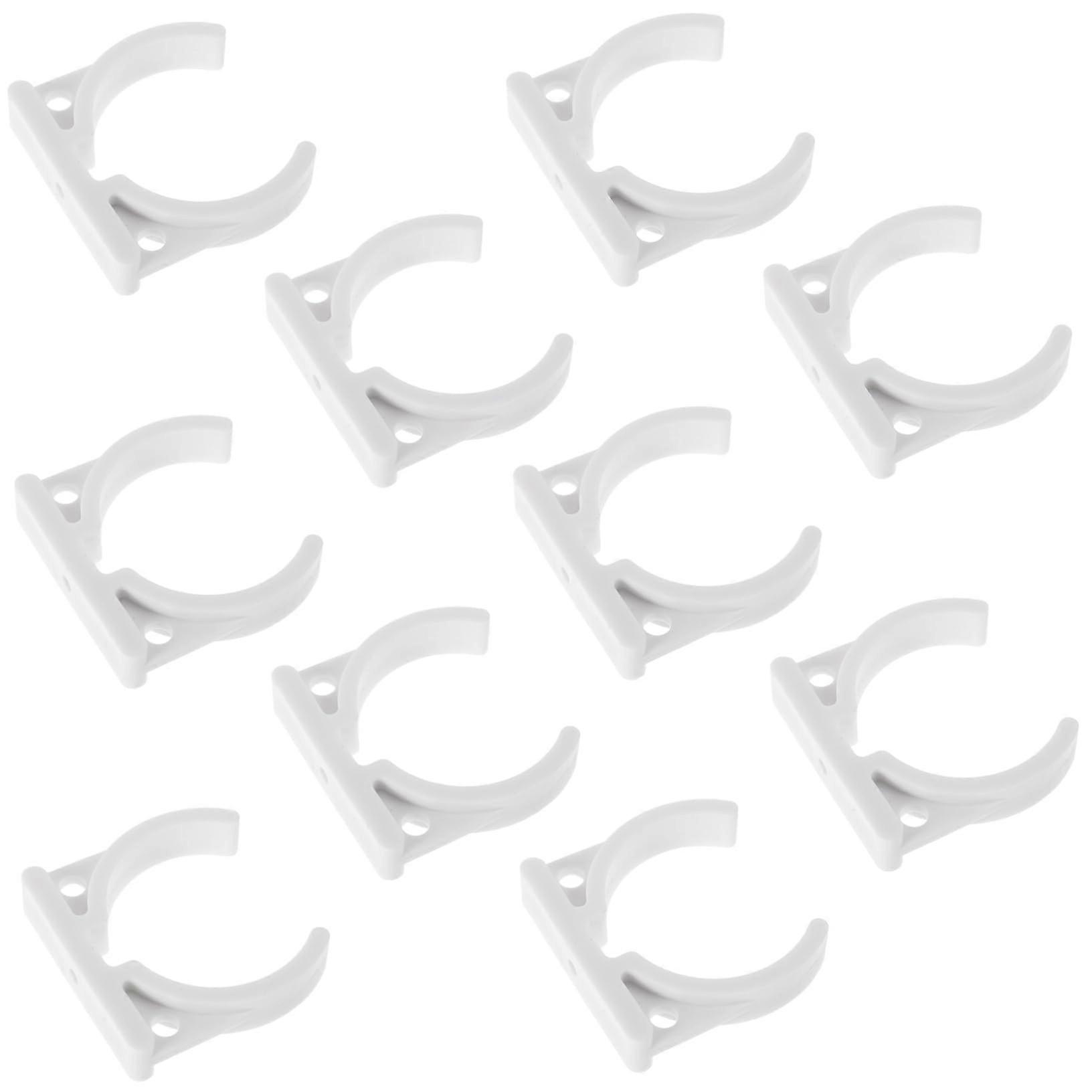 10 pieces of clamps for water filter pipe, durable and reliable for household use 5.60X5.30X1.30CM