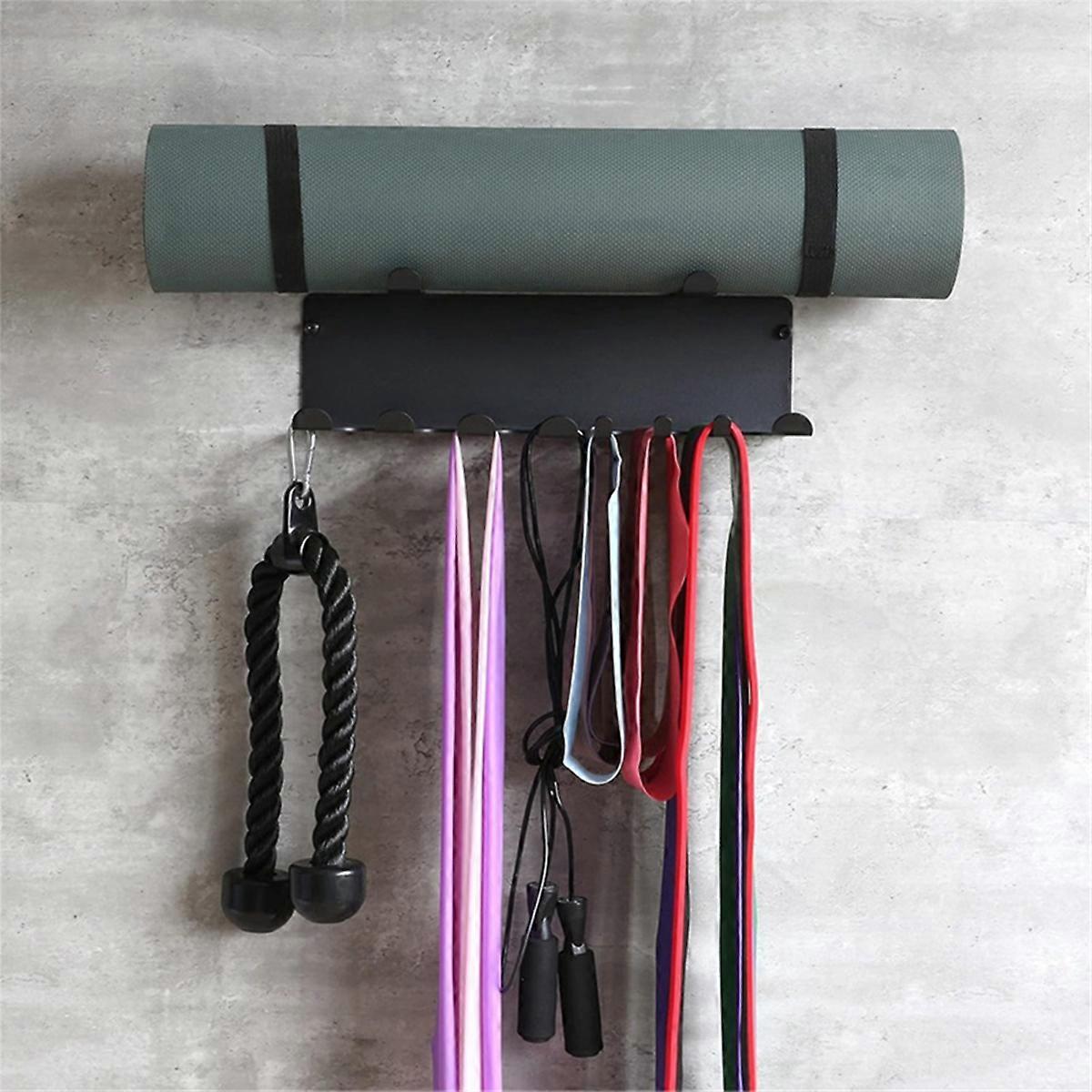 Multi-Purpose Gym Equipment Storage Rack Resistance Bands Storage
