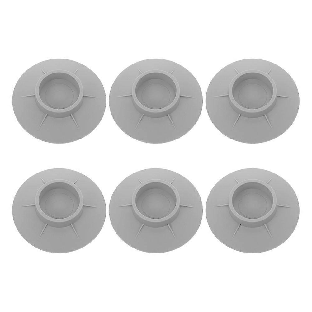 Washing Machine Anti Vibration Pads with Rubber Stabilizer for Noise Reduction and Shock Absorption Dark Grey