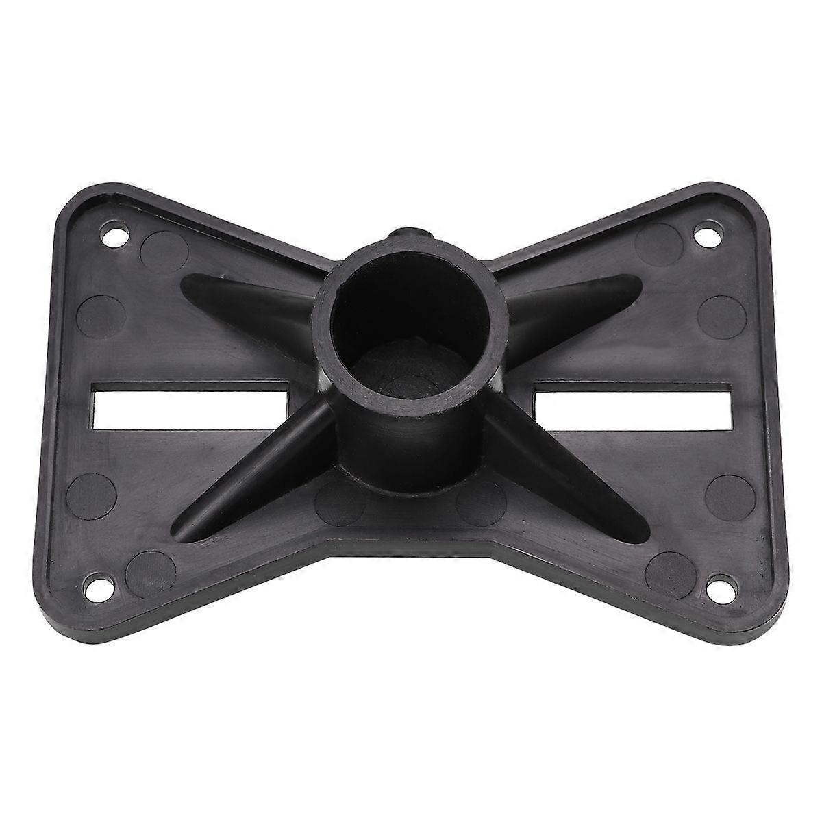 Plastic Speaker Bracket Base Sound Support Holder Speaker Storage Base Speaker Stand Speaker Supplies (Black)