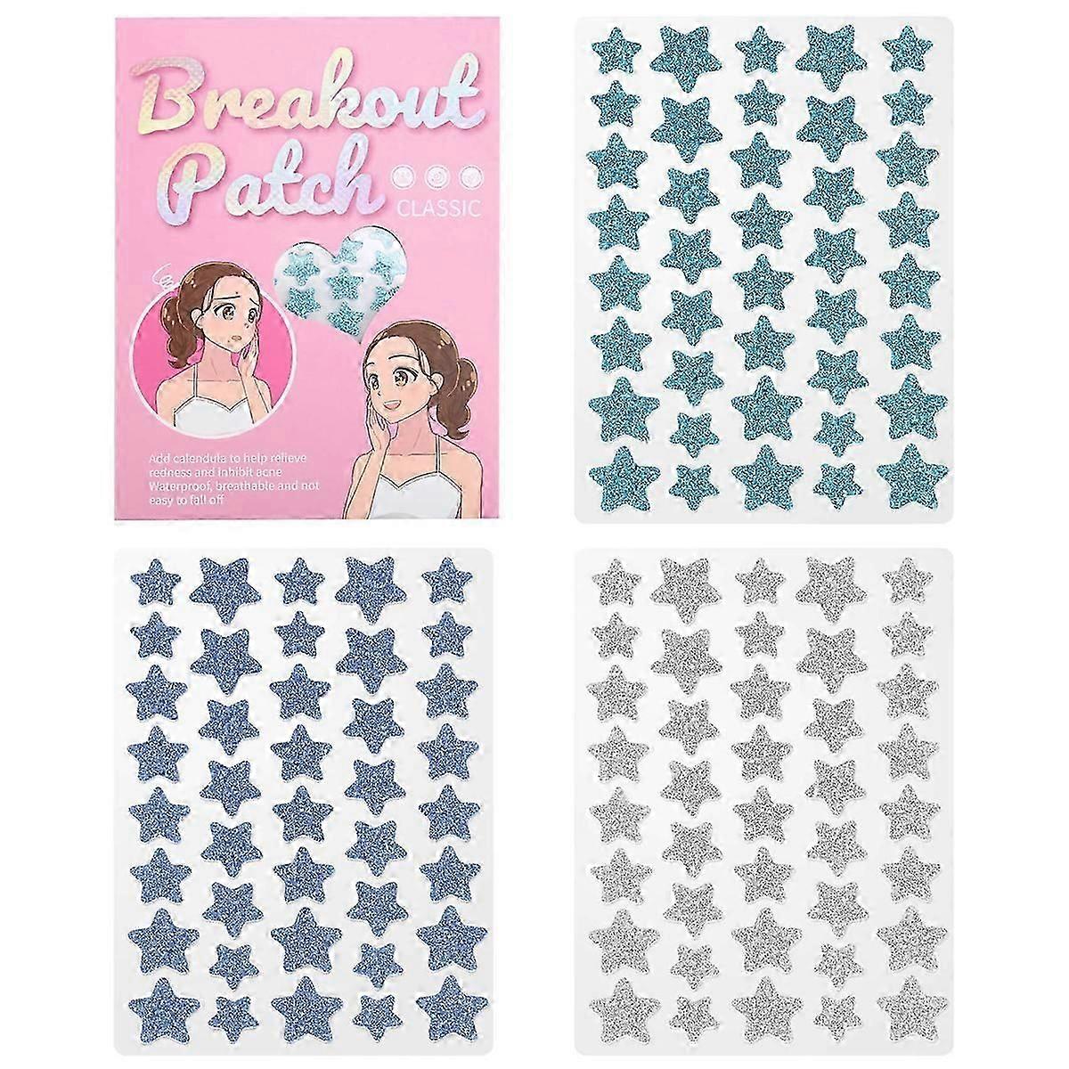 Pimple Patches for Face Hydrocolloid Acne Patches Colorful Spot Stickers (120 Counts)