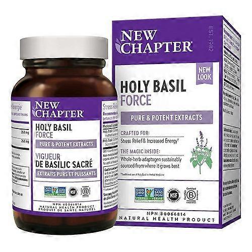 New Chapter Holy Basil Force, 60 Caps