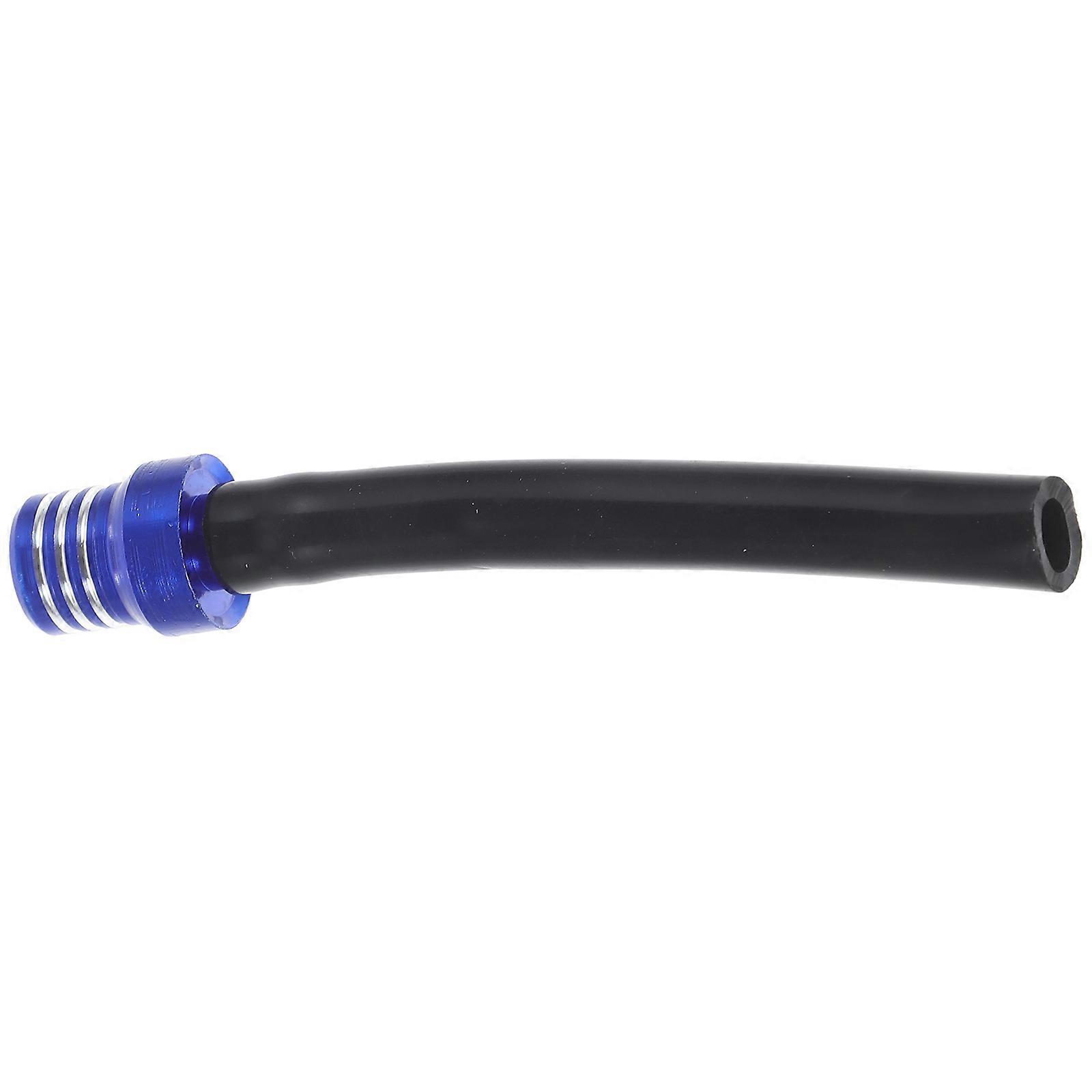 Gas Tank Vent Valve For Motorcycle Enthusiasts With Round Shape In Blue Color Maintaining Tank Tightness 1Set