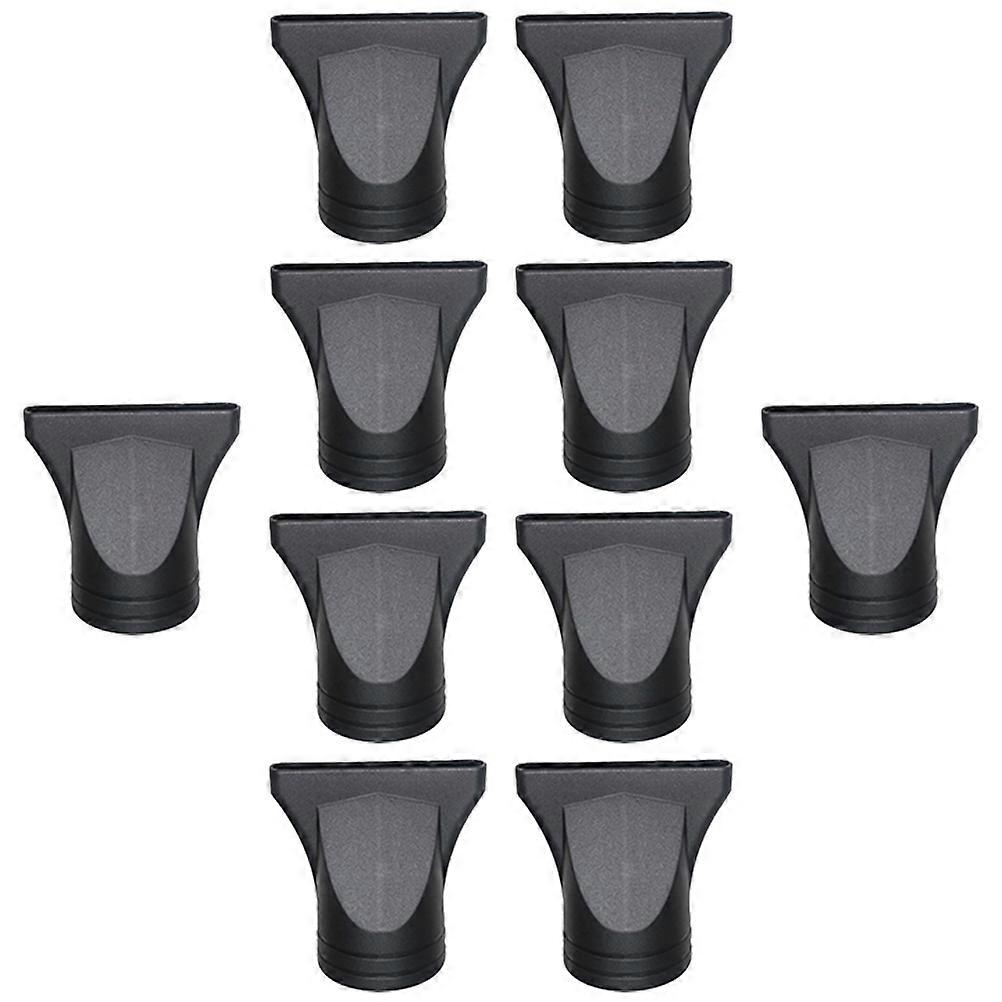 10pcs Professional Hair Dryer Nozzles – Concentrator & Diffuser Attachments for Enhanced Styling, Smooth Finish & Volume