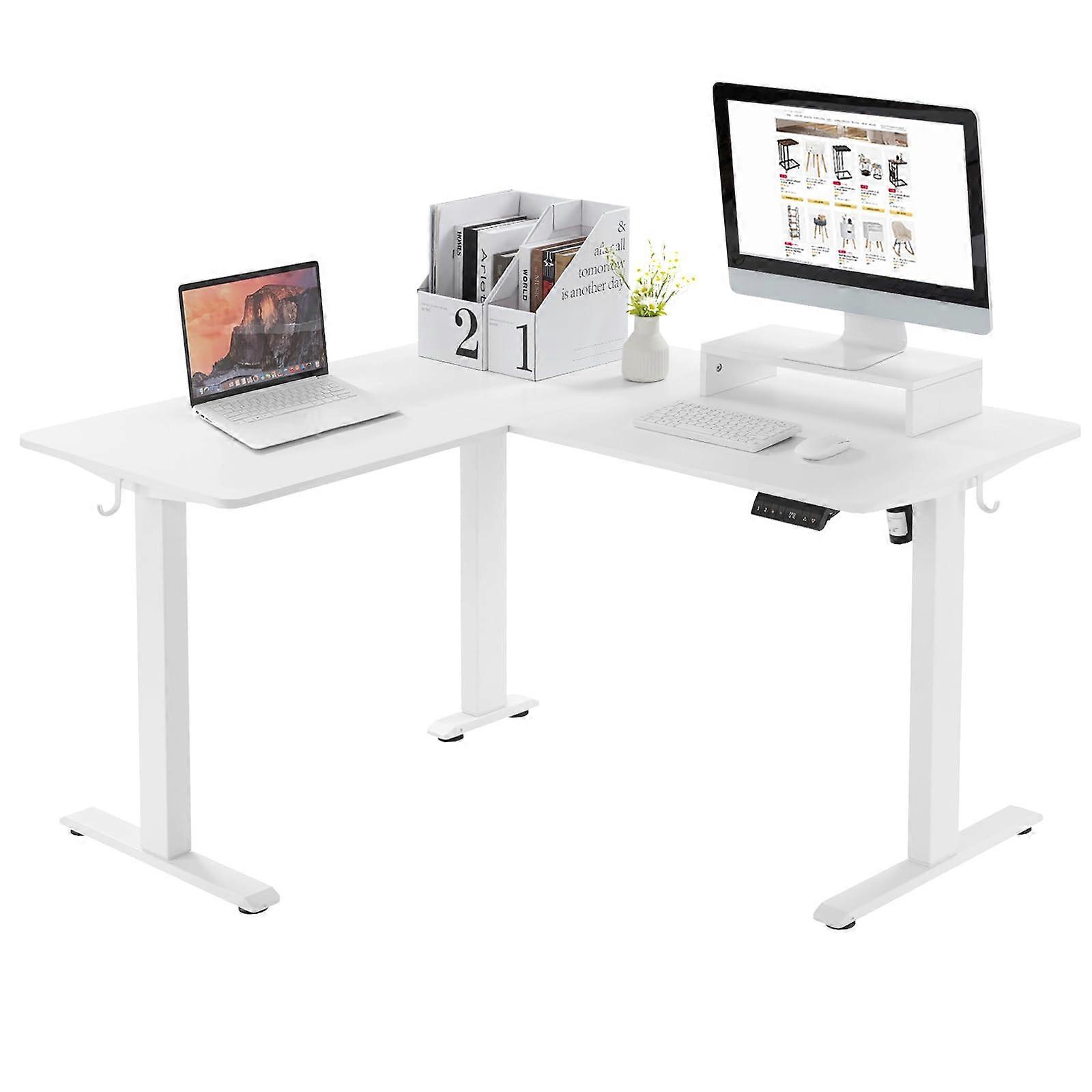 Sähköpöytä L-shape Corner 140x120 Cm