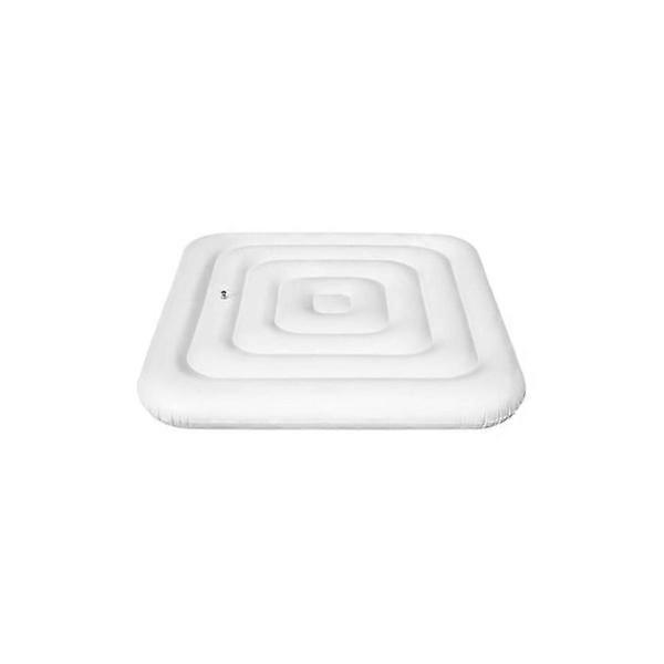 53 Inch Square Inflatable Spa Cover with Quick and Easy Inflation and Deflation Valve (Square)