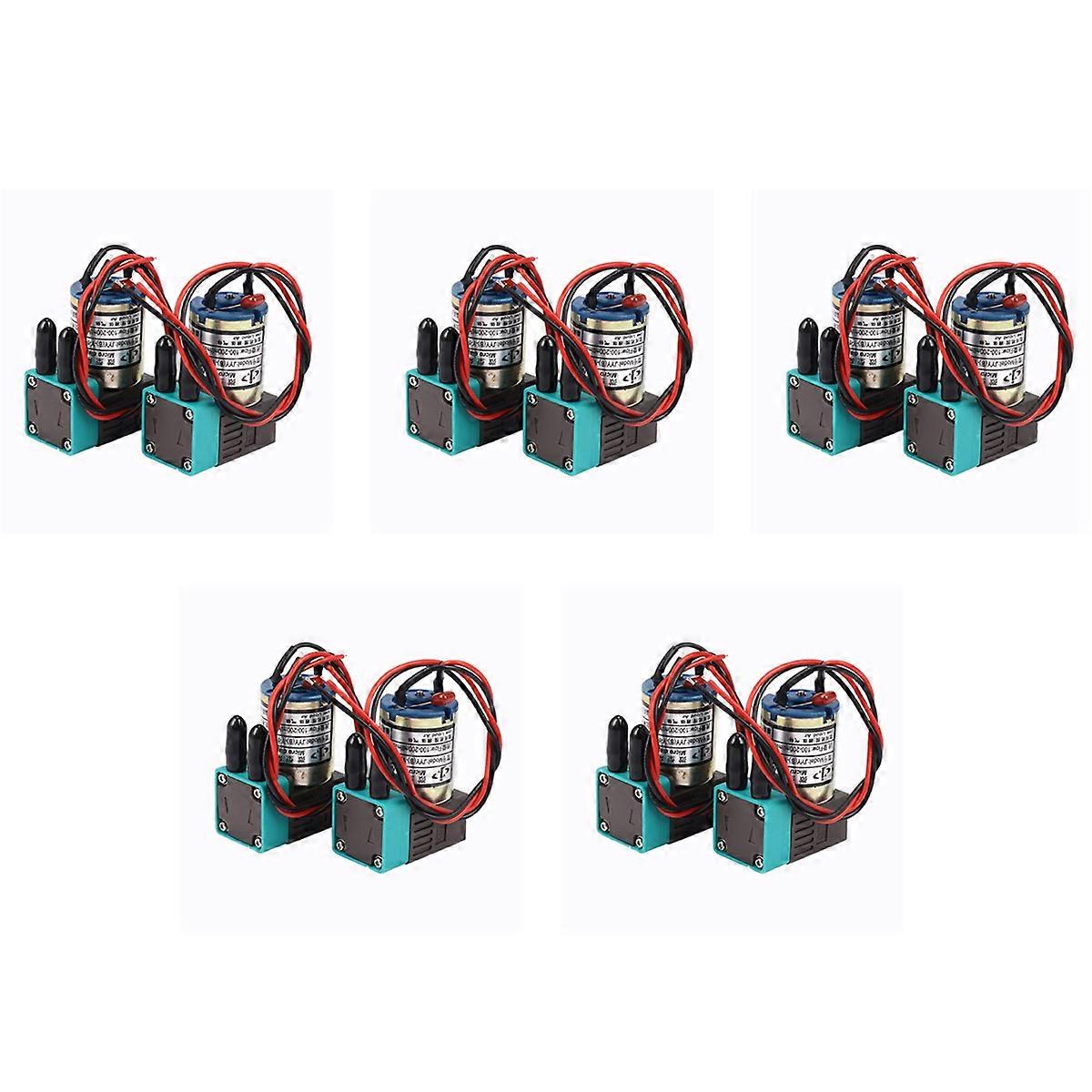 10Pcs JYY Small Ink Pump for Galaxy Wit Color Human Solvent Plotter Printer 3W 24V100-200Ml Micro-In