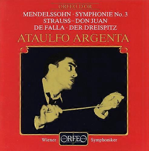 Ataúlfo Argenta - Symphony 3  [COMPACT DISCS] USA import