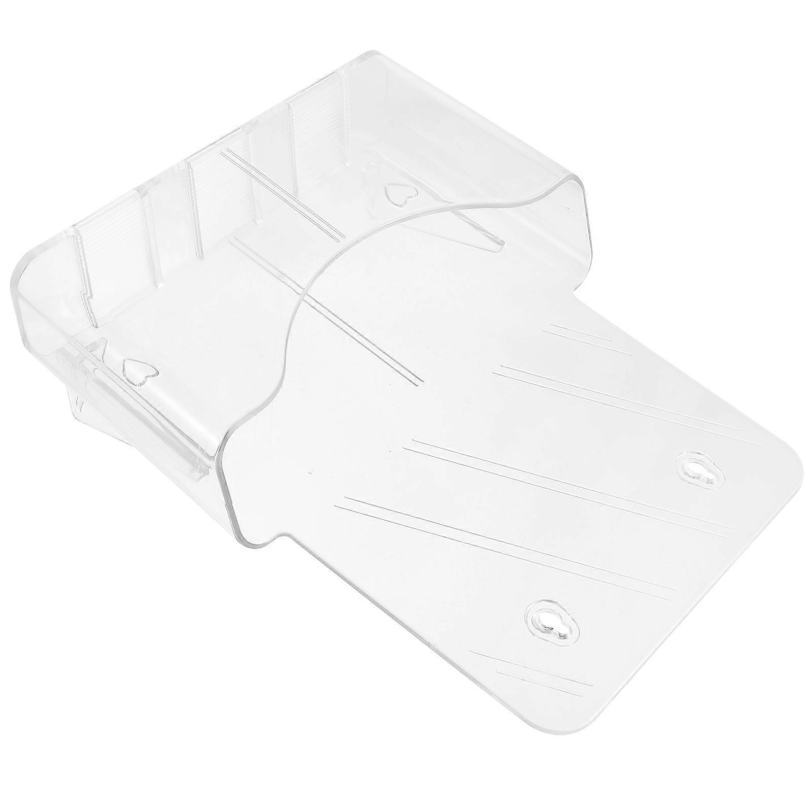 Transparent Acrylic A4 Holder for Office Storage with Stable Base and Flexible Position 9.84 x 7.87 Inches