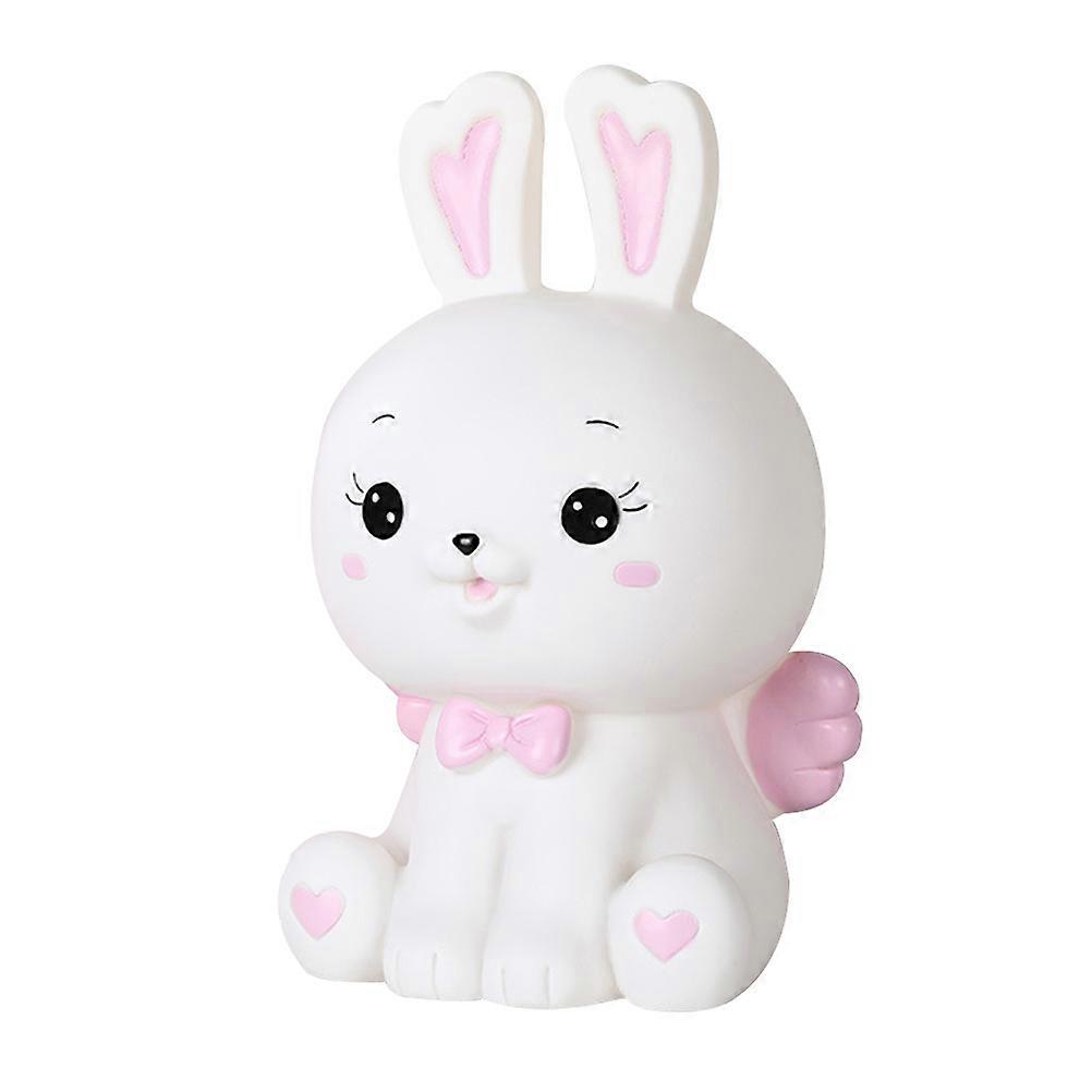 Bunny Piggy Bank, Engaging Cartoon Design for Young Savers