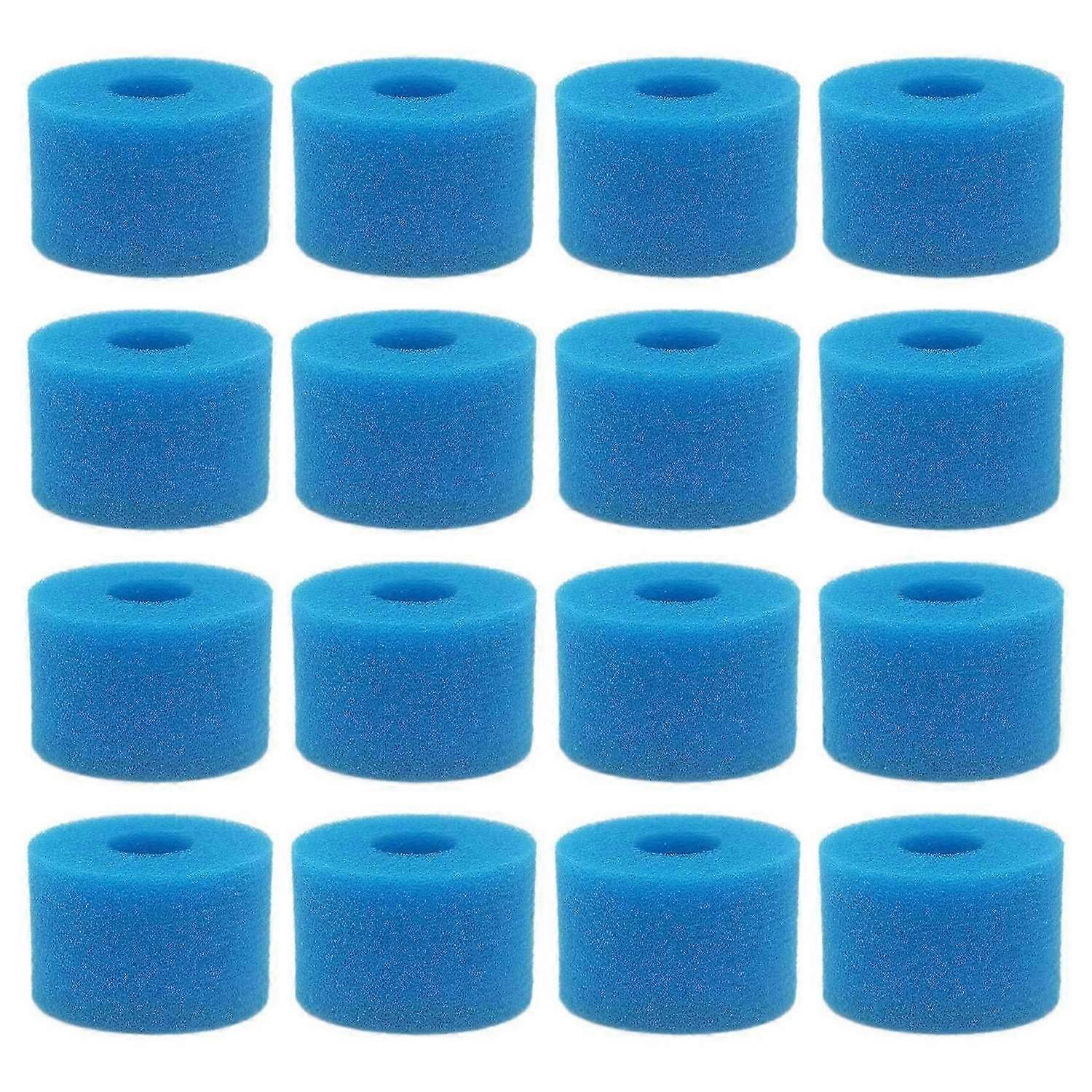 16Pc pour Intex Pure Spa Filtre de spa en mousse lavable rutilisable Type S1