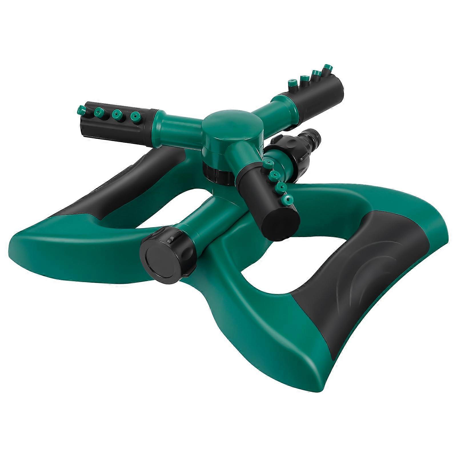 Yard Sprinkler Rotating Water Garden Sprinkler for Large Area Coverage Lawn Yard Sprinkler