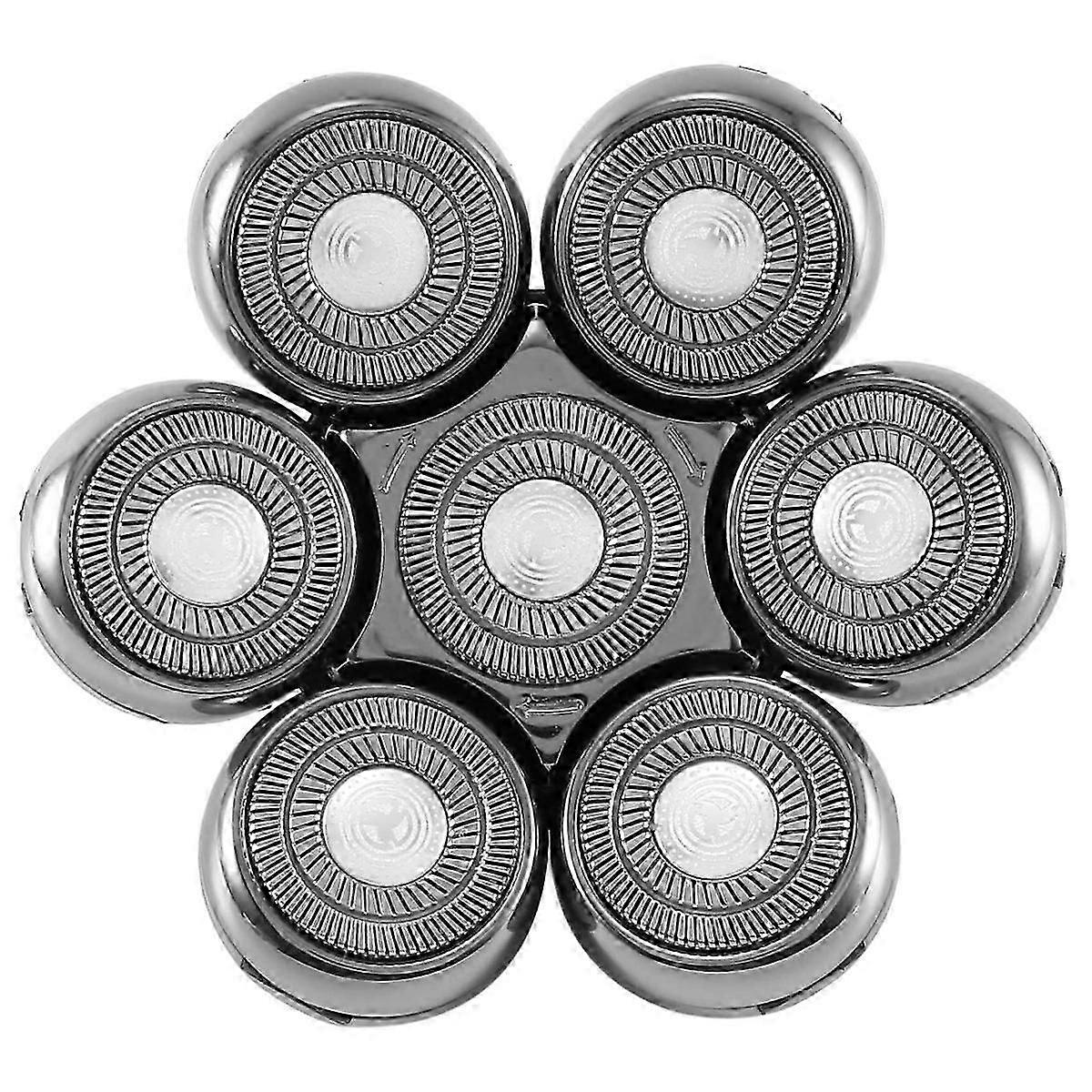 Replacement Cutter Head for Electric Shaver for Men Beard Trimmer Wet and Dry 7D Floating Heads Blade