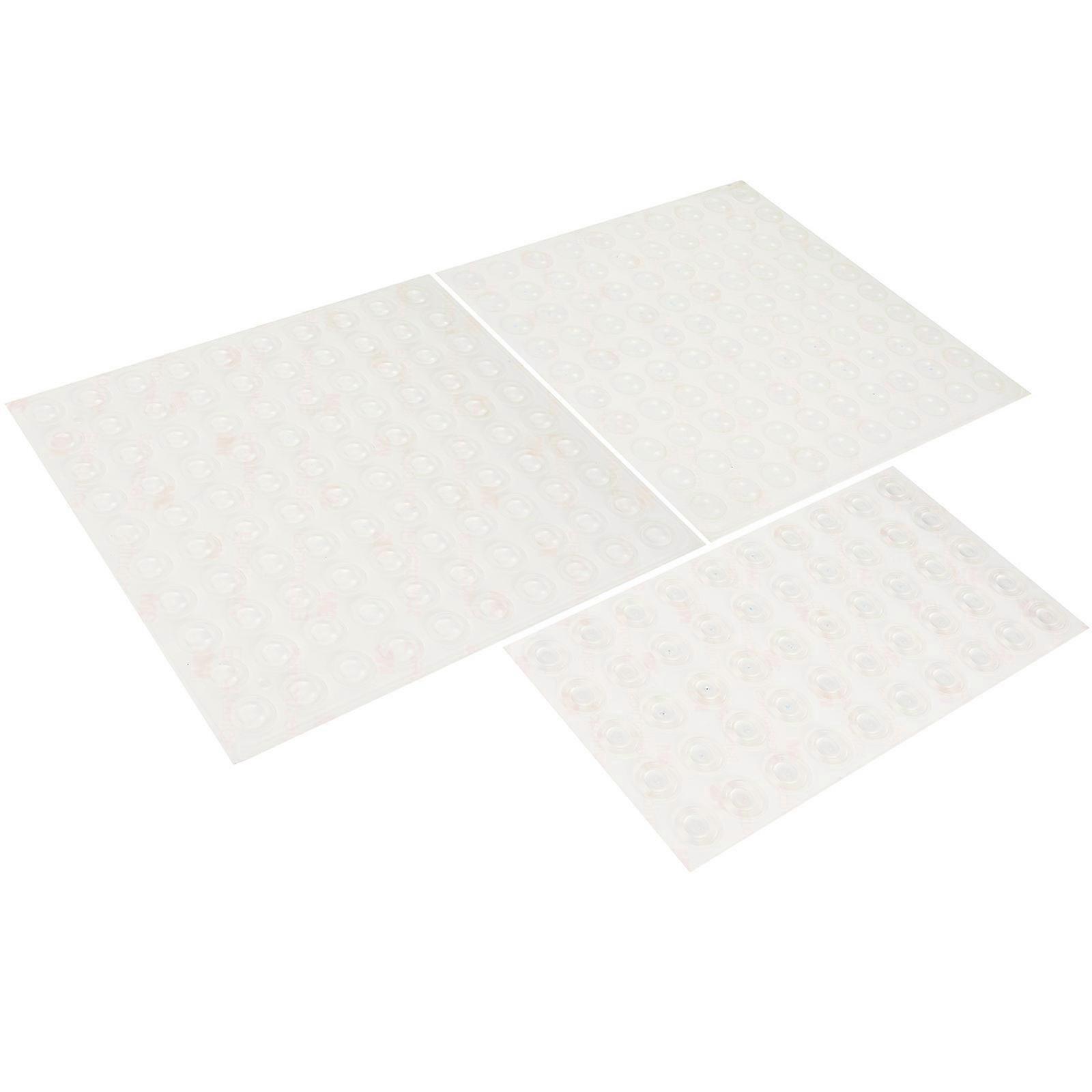 Adhesive Buffer Pad 250Pcs Suitable For Doors And Drawers 13x5.5mm Transparent Bumpers Providing Sound Dampening And Cushioning Effects