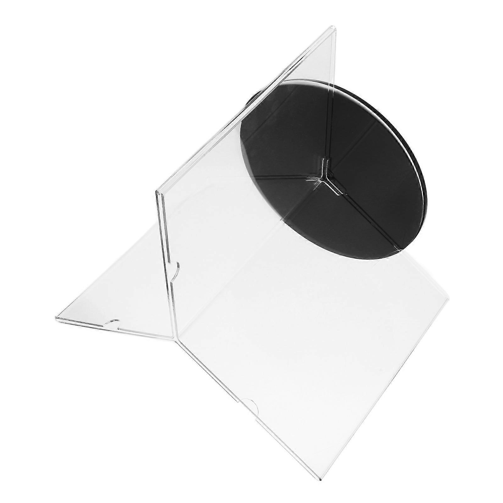 FRCOLOR 1 Set Menu Holder Desktop Display Stand Tabletop Sign Holder Vertical Sign Holder with Base
