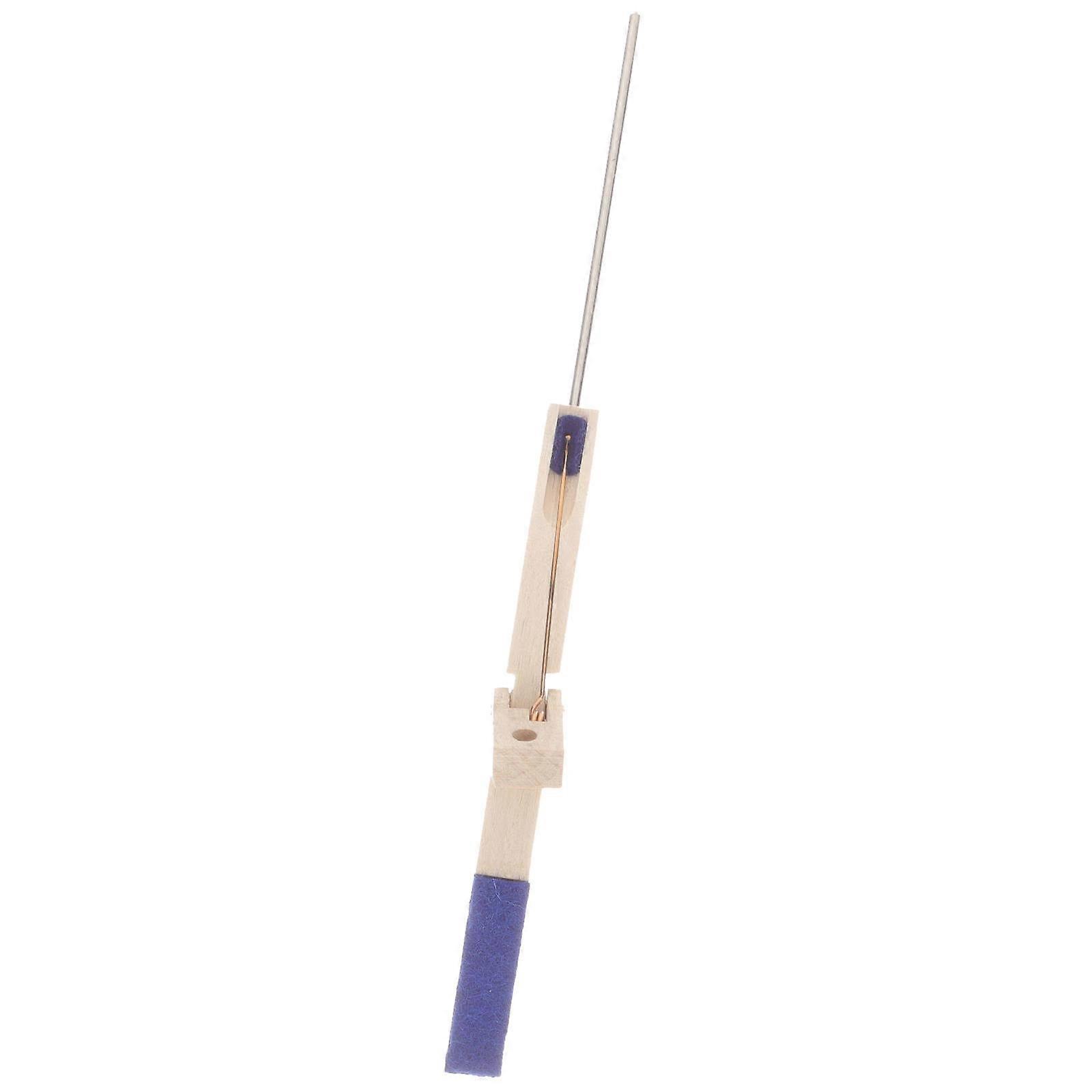 Wood Piano Mute Stick for Practical Use with Felt Protection Blue Portable and Durable 6.5 inches