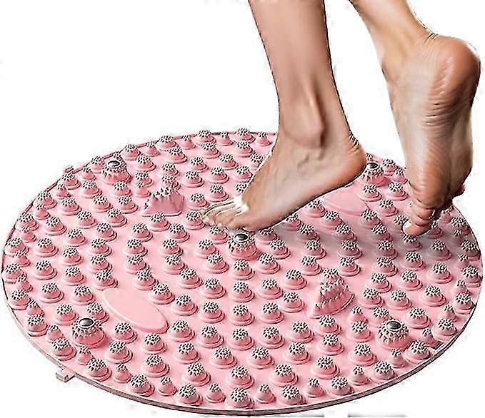 Foot massage pad with acupressure points, reflexology mat for long walking and sitting support