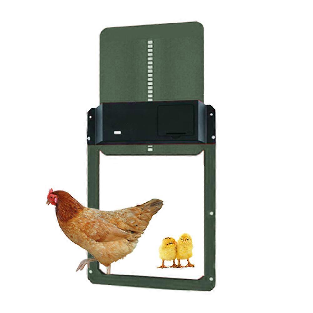 Automatic Chicken Coop Door Opener Light Sensing Chicken House Poultry